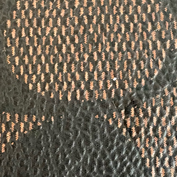 Classic Coach Signature Canvas Corner Zip Wristlet Brown/ Black - Picture 9 of 12